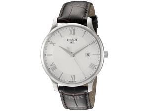 Tissot Men's T-Classic T063.610.16.038.00 Brown Leather Swiss Quartz Watch Tissot Men's T-Classic T063.610.16.038.00 Brown Leather Swiss Quartz Watch