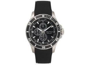 Men's Nautica Freeboard 44mm Silicone Band Watch NAPFRB020 Men's Nautica Freeboard 44mm Silicone Band Watch NAPFRB020