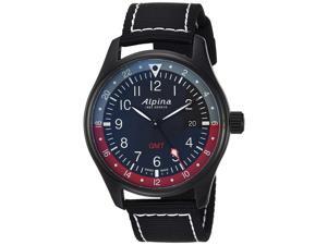 Alpina Men's Startimer Pilot 42mm Nylon Band Swiss Quartz Watch AL-247BR4FBS6 Alpina Men's Startimer Pilot 42mm Nylon Band Swiss Quartz Watch AL-247BR4FBS6