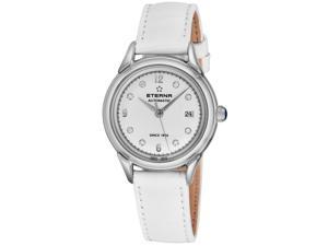Eterna Women's Heritage 1948 30mm Leather Band Automatic Watch 2956-41-16-1390