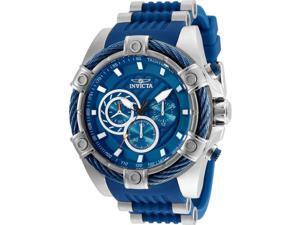Invicta Men's 25524 Bolt Quartz Chronograph Blue Dial Watch