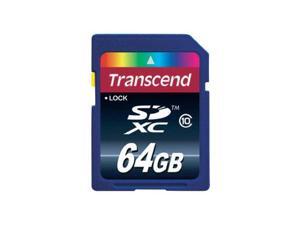 Transcend 64GB Class 10 SDXC High Speed Secure Digital Extreme Capacity Memory Card Transcend 64GB Class 10 SDXC High Speed Secure Digital Extreme Capacity Memory Card