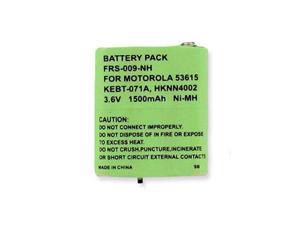 replacement for Motorola 53615 Rechargeable Battery Ni-MH 3.6V 1500mAh Motorola KEBT-1300 2-Way Radio Battery