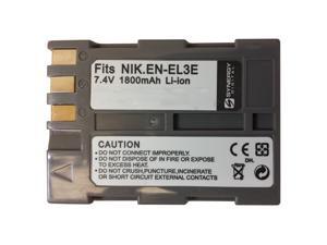 "SDENEL3e Lithium-Ion Rechargeable Ultra High Capacity (7.4V 1800mAh) Battery Replacement for Nikon EN-EL3e - for D300, D200, D80, D50, D70, D70S, D90 and D100" "SDENEL3e Lithium-Ion Rechargeable Ultra High Capacity (7.4V 1800mAh) Battery Replacement for Nikon EN-EL3e - for D300, D200, D80, D50, D70, D70S, D90 and D100"