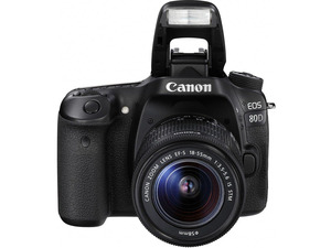 NeweggBusiness - Canon EOS 80D DSLR Camera with 18-55mm Lens