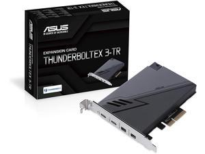 ASUS ThunderboltEX 3-TR Expansion Card for Z490 (Intel 10th Gen CPUs) Motherboard (PCIe 3.0 x4 Interface, 2 x Thunderbolt 3 USB Type-C Ports with 100w USB Quick Charge, 2 x Mini DisplayPort in Ports)