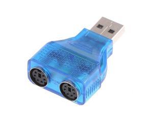 SANOXY USB to Dual PS2 Keyboard Adapter for Keyboard, Mouse