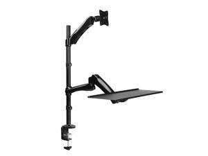 TygerClaw Single Monitor Sit-Stand Workstation TYDS14011