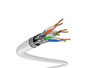 SolidLink 1000ft CAT6A S/FTP In-Wall Rated (CM) UL Listed 100% Copper Solid 23AWG Conductor 550Mhz Fluke Tested LAN Network Cable Ethernet Wire SolidLink 1000ft CAT6A S/FTP In-Wall Rated (CM) UL Listed 100% Copper Solid 23AWG Conductor 550Mhz Fluke Tested LAN Network Cable Ethernet Wire