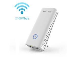 Wavlink AC2100 Dual Band Wi-Fi Range Extender/Repeater/Access Point/Router with Dual Gigabit Ports, MU-MIMO, High Power 6x3DBi Antennas, 802.11ac, WPS, Smart Night Light, WPA2, WPA, Easy Setup Wavlink AC2100 Dual Band Wi-Fi Range Extender/Repeater/Access Point/Router with Dual Gigabit Ports, MU-MIMO, High Power 6x3DBi Antennas, 802.11ac, WPS, Smart Night Light, WPA2, WPA, Easy Setup