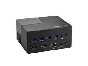 Wavlink USB-C 4K Dual Display Universal Docking Station with 65W PD Charging, 100W Power Adapter, 4 USB 3.0, BC 1.2 fast charging, Build in USB 3.0 GPU, Gigabit Ethernet, Audio, Mic, Easy Set Up Wavlink USB-C 4K Dual Display Universal Docking Station with 65W PD Charging, 100W Power Adapter, 4 USB 3.0, BC 1.2 fast charging, Build in USB 3.0 GPU, Gigabit Ethernet, Audio, Mic, Easy Set Up