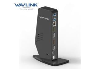 Wavlink Docking Station with 65W laptop charging for Type-C ...