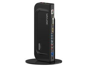 Wavlink USB 3.0 Universal Dual Display Docking Station Support HDMI / DVI / VGA with 6 USB Ports ,Gigabit Ethernet and Audio Jack for Laptop, Ultrabook, Macbook, Windows 10/8.1/8/7/XP Mac Android Wavlink USB 3.0 Universal Dual Display Docking Station Support HDMI / DVI / VGA with 6 USB Ports ,Gigabit Ethernet and Audio Jack for Laptop, Ultrabook, Macbook, Windows 10/8.1/8/7/XP Mac Android