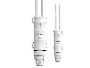 Wavlink AC600 High Power Outdoor Wireless WIFI Router/AP Repeater, 2.4GHz 150Mbps + 5GHz 433Mbps Outer Detachable Antenna outdoor Wireless Repeater Dual Band AC600 outside Repeater Router POE