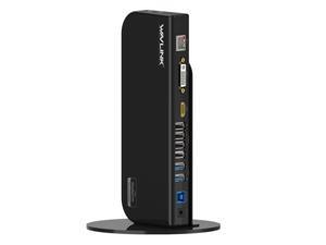 Wavlink USB 3.0 Universal Laptop Docking Station, Dual Video Display HDMI & DVI/VGA ,Port Replicator, Gigabit Ethernet, Audio, 6 USB Ports, Laptop, Ultrabook, Macbook, Windows 10,8,7,XP,Mac,Android Wavlink USB 3.0 Universal Laptop Docking Station, Dual Video Display HDMI & DVI/VGA ,Port Replicator, Gigabit Ethernet, Audio, 6 USB Ports, Laptop, Ultrabook, Macbook, Windows 10,8,7,XP,Mac,Android