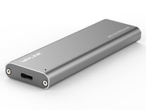 Wavlink USB-C M.2 NGFF SATA Enclosure , USB 3.1 Type-c GEN 2 M.2 SSD Enclosure, Up to 10Gbps, 2 USB Cable (USB C to USB A Cable / USB C to USB C Cable ) - Aluminum M.2 SSD Enclosure for USB C & USB A Wavlink USB-C M.2 NGFF SATA Enclosure , USB 3.1 Type-c GEN 2 M.2 SSD Enclosure, Up to 10Gbps, 2 USB Cable (USB C to USB A Cable / USB C to USB C Cable ) - Aluminum M.2 SSD Enclosure for USB C & USB A