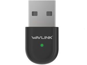 Wavlink 600Mbps Wireless USB Dual Band Wifi Adapter,  802.11ac/a/b/g/n 3dbi Inbuilt High Power Antenna Network Lan Card 2.4G/150Mbps + 5G/433Mbps For Windows XP/Vista/7/8/8.1/10 (32/64bits) MAC OS