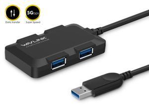 Wavlink USB 3.0 Hub with 4 Ports and LED Indicator Super Speed USB 3.0 4-Port HUB USB Splitter Up To 5Gbps Built-in Cable USB Extender for iMac, MacBook Air, MacBook Pro, MacBook, Mac Mini, PC,Laptops Wavlink USB 3.0 Hub with 4 Ports and LED Indicator Super Speed USB 3.0 4-Port HUB USB Splitter Up To 5Gbps Built-in Cable USB Extender for iMac, MacBook Air, MacBook Pro, MacBook, Mac Mini, PC,Laptops
