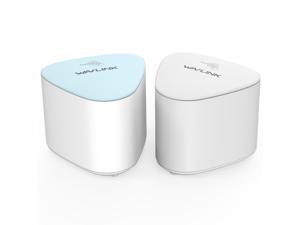 Wavlink Whole Home WiFi Mesh System AC2100 Dual-band MU-MIMO Up to 6,000 sq. ft., WiFi Router/ Extender Replacement, Plug and Play, Parental Controls, 3 x Gigabit Ports, with Touchlink, 2 Pack Wavlink Whole Home WiFi Mesh System AC2100 Dual-band MU-MIMO Up to 6,000 sq. ft., WiFi Router/ Extender Replacement, Plug and Play, Parental Controls, 3 x Gigabit Ports, with Touchlink, 2 Pack