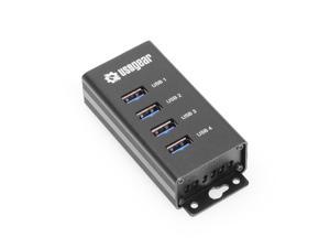 USBGear 4-Port USB 3.0 Mountable Charging and Data Hub
