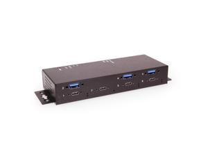 Coolgear 7-port (4C 3A) Type-C USB 3.2 Gen 2 Hub w/ 15KV ESD Surge Protection