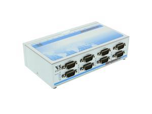 SerialGear USB-8COMi-M USB to 8X DB-9 Port RS-422/485 Metal case with DIN-Rail