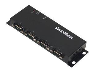 SerialGear USB to Serial 4-Port DB-9 RS-232 Adapter with FTDI Chipset