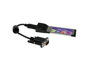 SERIALGEAR One Port  RS-232 ExpressCard DB-9 Dongle for New Laptops