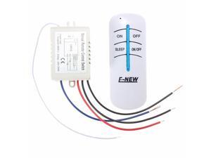 Digital RF Remote Control Switch ON/OFF Wireless Kit for Bedroom Light Lamp 220V