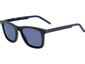 HUGO by Hugo Boss Men's Matte Grey Soft Square Sunglasses HG1065S 08HT KU