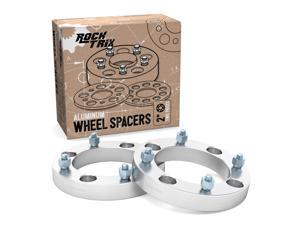 1 Thick 4x137 ATV Wheel Spacers with 10x1.25 Studs Nuts for Kawasaki Can Am Brute Force Mule Outlander Commander Maverick Renegade Bombardier 4/137 UTV V4 4 RockTrix for Precision European 