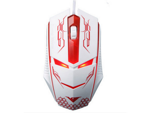 RAJFOO Terminator Optical Wired Gaming Mouse USB Wired Professional Game Mice for laptops Desktops Mouse Gamer