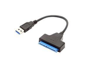 Geekworm USB 3.0 To SATA Cable USB3.0 To 22Pin SATA Adapter Support 2.5" External SSD / HDD / Notebook/Raspberry Pi