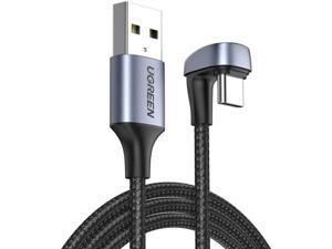 UGREEN USB C Cable U Shape 66ft 3A Type C Fast Charging Nylon Braided Cord Compatible with Samsung Galaxy S10 S10E S9 S8 Plus Note 10 9 8 LG V40 V30 V20 G7 G6 G5 Moto Z Z3 Z4 More USBC Devices