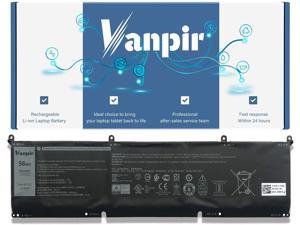 Vanpir 8FCTC Laptop Battery, 11.4V 56Wh 4650mAh Compatible with Dell XPS 15 9500 Precision 5550 Alienware M15 R3 M17 R3 Series 69KF2 08FCTC 70N2F 070N2F 0M59JH 0P8P1P 0DVG8M