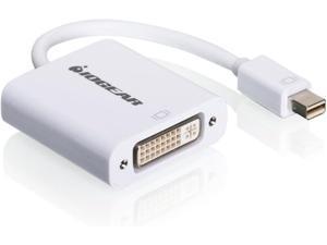 Mini DisplayPort (M) to DVI (F) Adapter - Full HD 1080p - Thunderbolt Compatible - DVI 1.0 up to 1.65Gbps - MacBook Air/Pro - Microsoft Surface Pro/Dock - Monitor - Projector & More - GMDPDVIW6