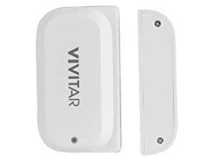 Vivitar WT06 Smart Home Security WiFi Door Sensor, Sends Alert Once Sensor is Triggered, Simple Wi-Fi Setup with App, Individual Tag Settings, Super Low Energy Consumption, White
