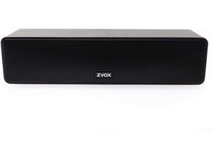 ZVOX Dialogue Clarifying Sound Bar with Patented Hearing Technology, Six Levels of Voice Boost - 30-Day Home Trial- AccuVoice AV100- Black