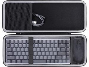 co2CREA Hard Case Replacement for Logitech MX Mechanical Mini Wireless Illuminated Keyboard and Anywhere 3 Compact Mouse Combo