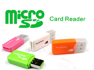 Micro SD Card Adapter Memory Reader Mini T-Flash USB2.0
