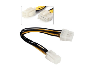 4pin to 8pin motherboard cpu power adapter cable power supply line G3EXEYWIXIHH
