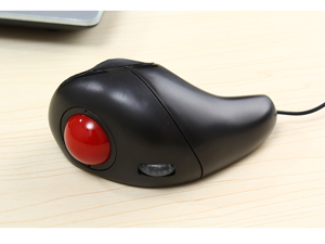 Laptop PC USB Handheld Wired 2.4GHz Optical Trackball Mouse  Compatible with all windows operating system