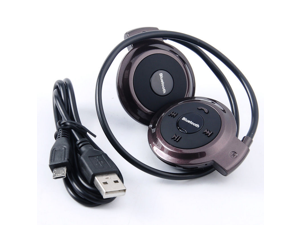 Mini503 Bluetooth Stereo Headset  Foldable Neckband Wireless Headphone  Microphone for Hands Free Calling  Bluetooth Earphone for Iphone Ipad Samsung Galaxy Note LG Sony