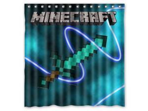 Minecraft Game Design Polyester Fabric Bath Shower Curtain 180x180 cm Waterproof and Mildewproof Shower Curtains Pattern01 Minecraft Game Design Polyester Fabric Bath Shower Curtain 180x180 cm Waterproof and Mildewproof Shower Curtains Pattern01
