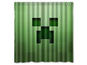 Minecraft Game Design Polyester Fabric Bath Shower Curtain 180x180 cm Waterproof and Mildewproof Shower Curtains Pattern01 Minecraft Game Design Polyester Fabric Bath Shower Curtain 180x180 cm Waterproof and Mildewproof Shower Curtains Pattern01