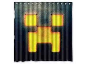 Minecraft Game Design Polyester Fabric Bath Shower Curtain 180x180 cm Waterproof and Mildewproof Shower Curtains Pattern01 Minecraft Game Design Polyester Fabric Bath Shower Curtain 180x180 cm Waterproof and Mildewproof Shower Curtains Pattern01
