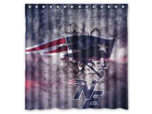 New England Patriots NFL 07 Design Polyester Fabric Bath Shower Curtain 180x180 cm Waterproof and Mildewproof Shower Curtains New England Patriots NFL 07 Design Polyester Fabric Bath Shower Curtain 180x180 cm Waterproof and Mildewproof Shower Curtains