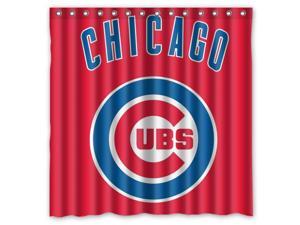 Chicago Cubs 03 MLB Design Polyester Fabric Bath Shower Curtain 180x180 cm Waterproof and Mildewproof Shower Curtains Chicago Cubs 03 MLB Design Polyester Fabric Bath Shower Curtain 180x180 cm Waterproof and Mildewproof Shower Curtains