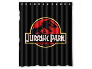Jurassic Park Movie Design 60x72 Inch Bath Shower Curtains Jurassic Park Movie Design 60x72 Inch Bath Shower Curtains