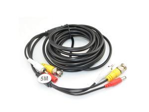 iKKEGOL 16ft 5M Video Audio 12V Power DVR Security CCTV Camera RCA BNC Cable Cord Lead iKKEGOL 16ft 5M Video Audio 12V Power DVR Security CCTV Camera RCA BNC Cable Cord Lead